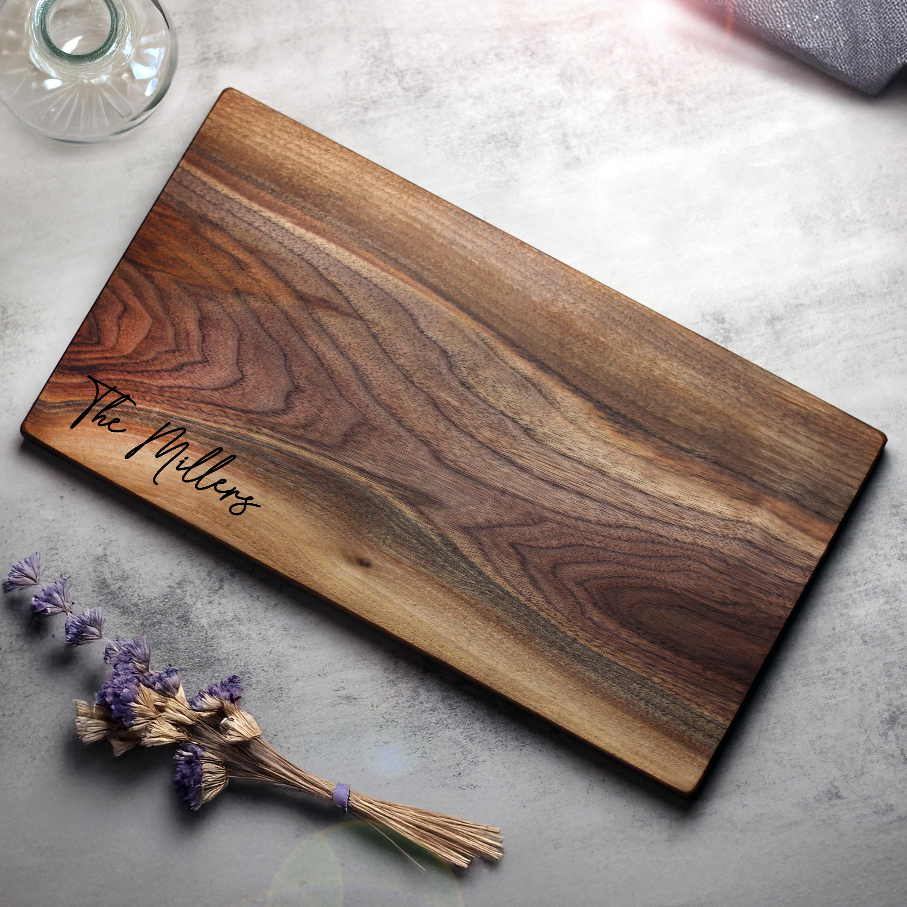 Wood Personalized Charcuterie Board - Wooden Boards