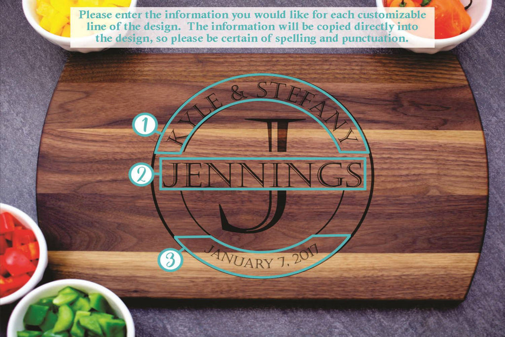 Personalized Cutting Board - Custom Cutting Board