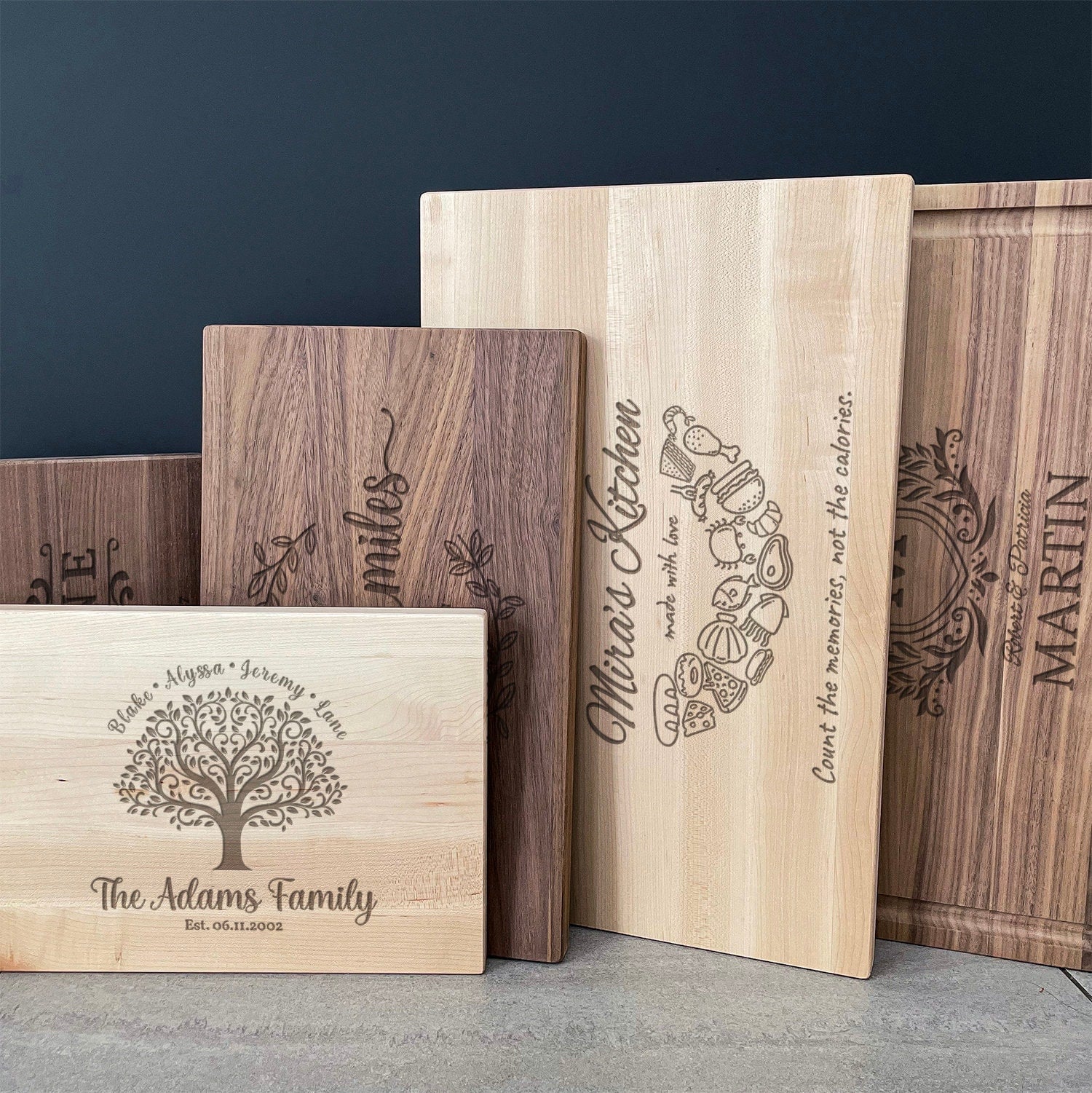 Personalized cutting board - Custom engraved