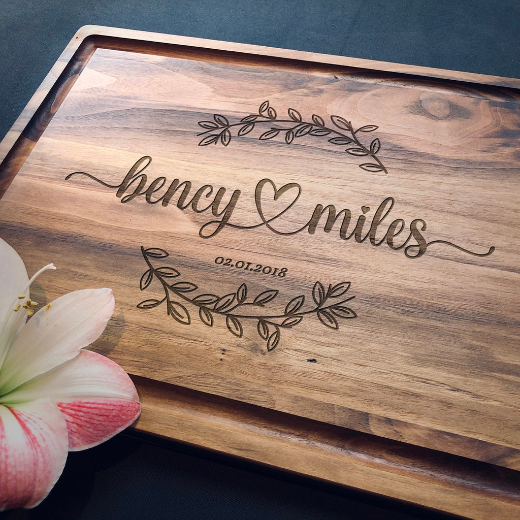 Personalized cutting board - Custom engraved