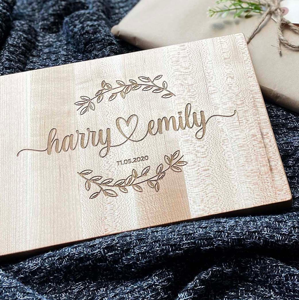 Personalized cutting board - Custom engraved