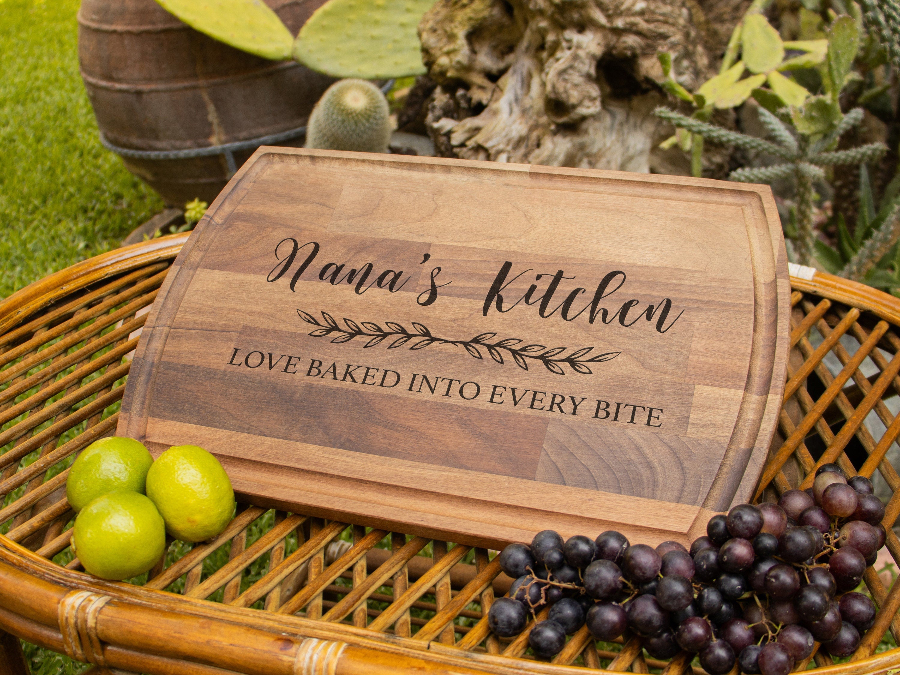 Custom Cutting Board - Grandma Cutting Board