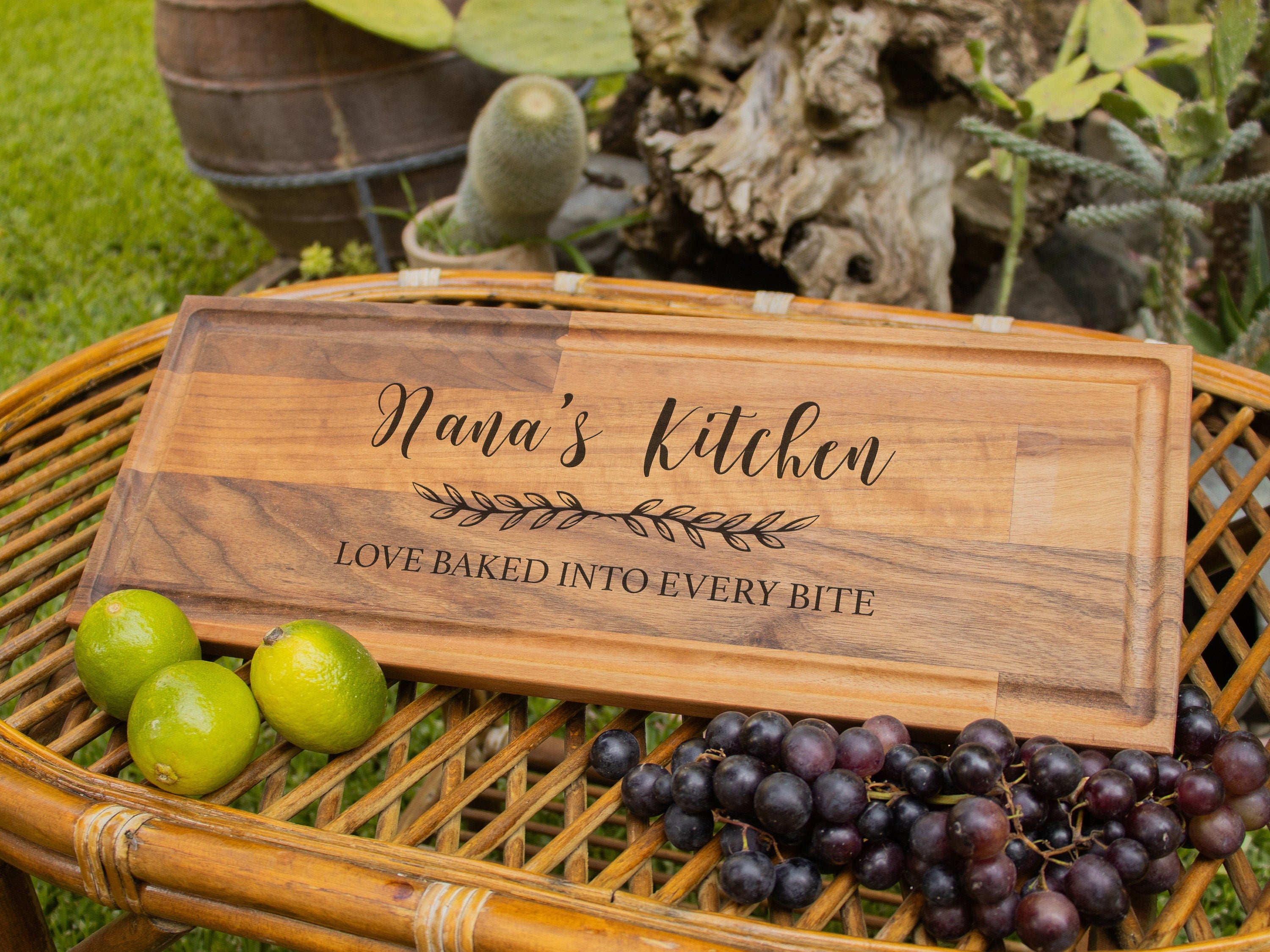 Custom Cutting Board - Grandma Cutting Board