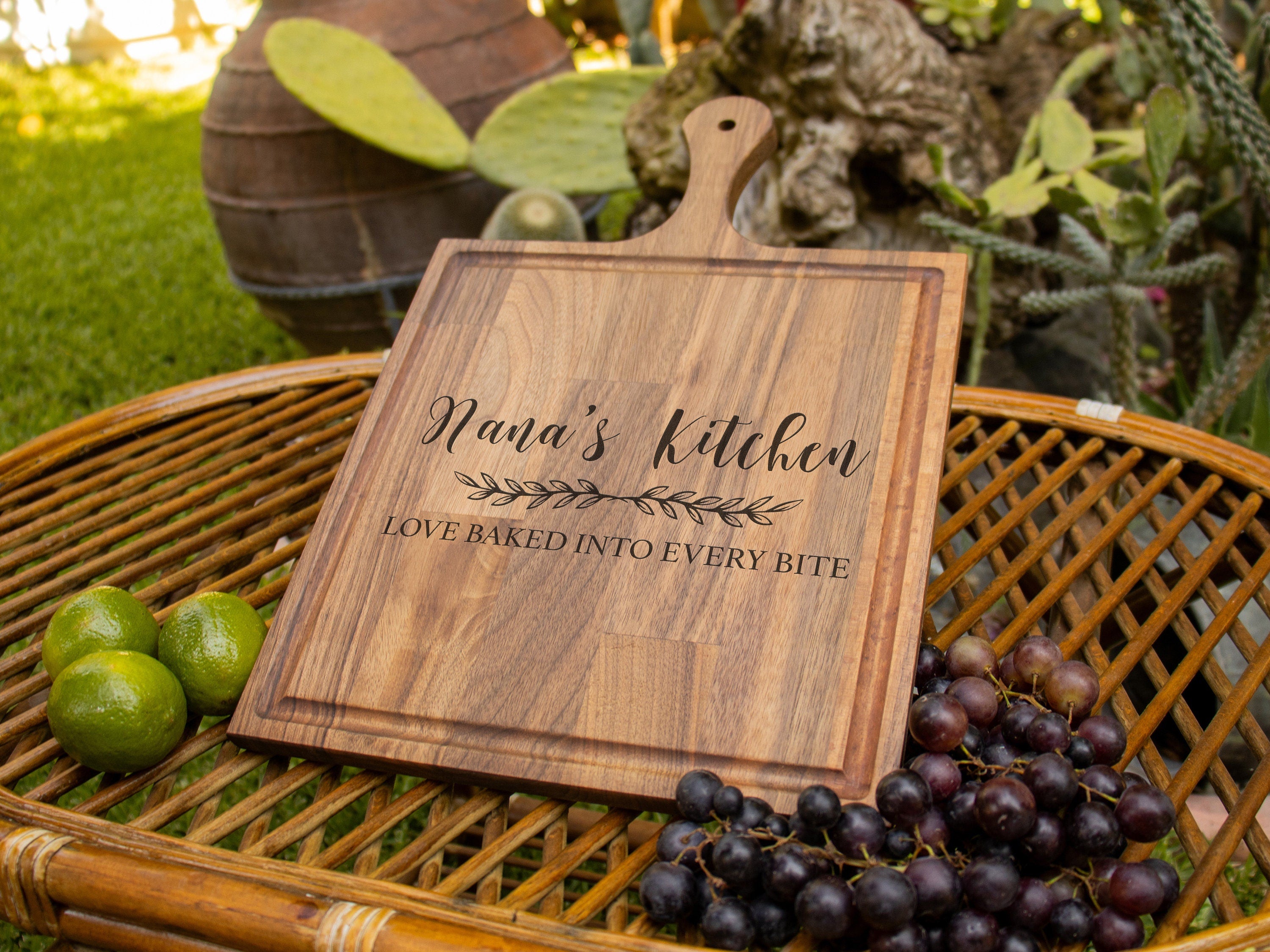 Custom Cutting Board - Grandma Cutting Board