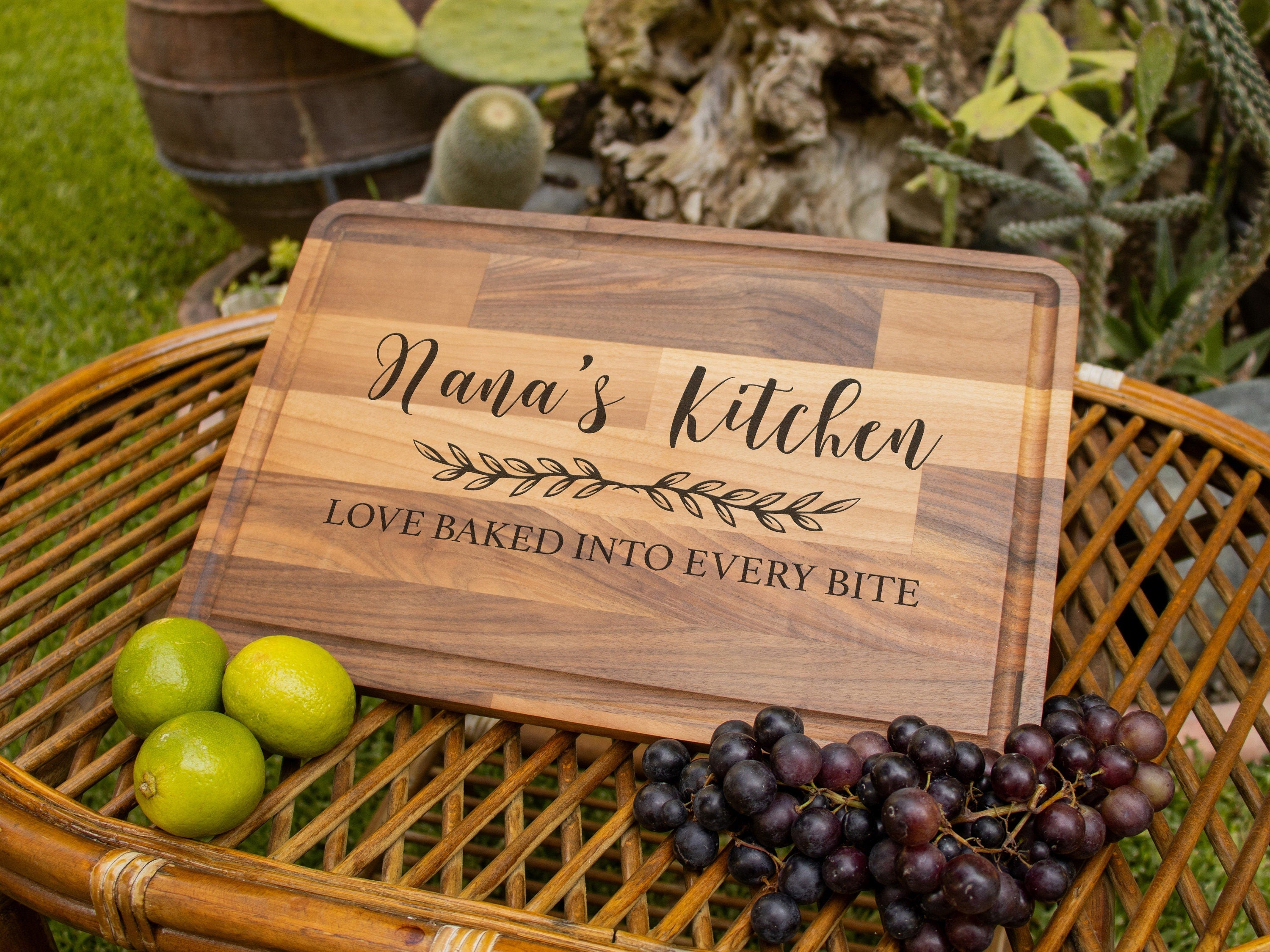 Custom Cutting Board - Grandma Cutting Board