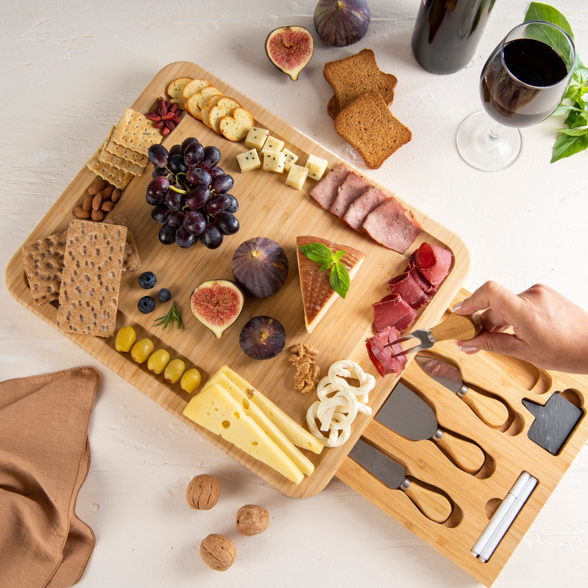 Personalized Charcuterie Board - Engraved Cheese Board