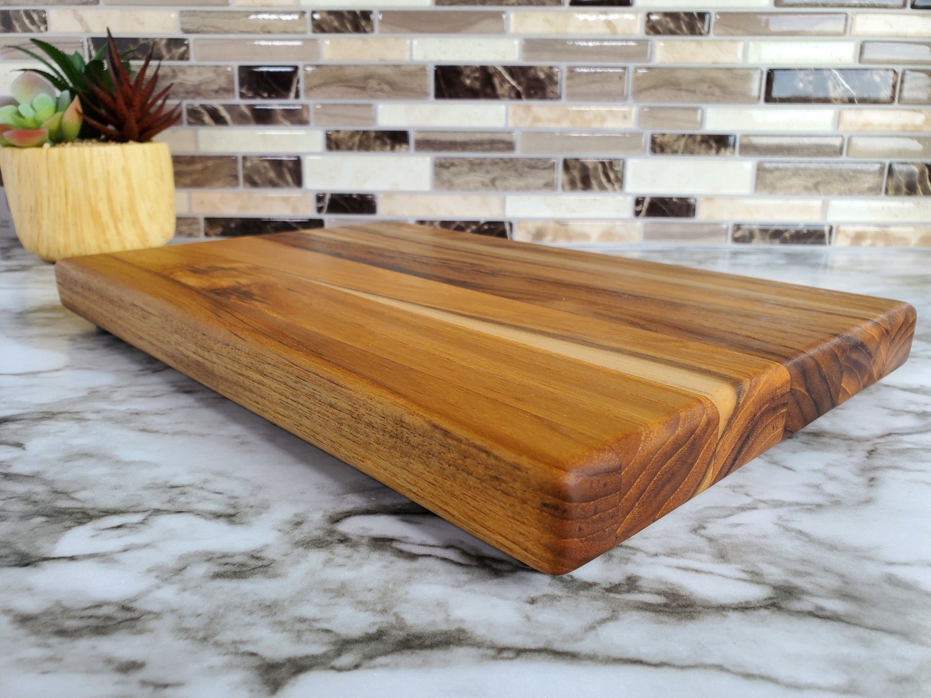 Custom Size Teak Wood Cutting Board