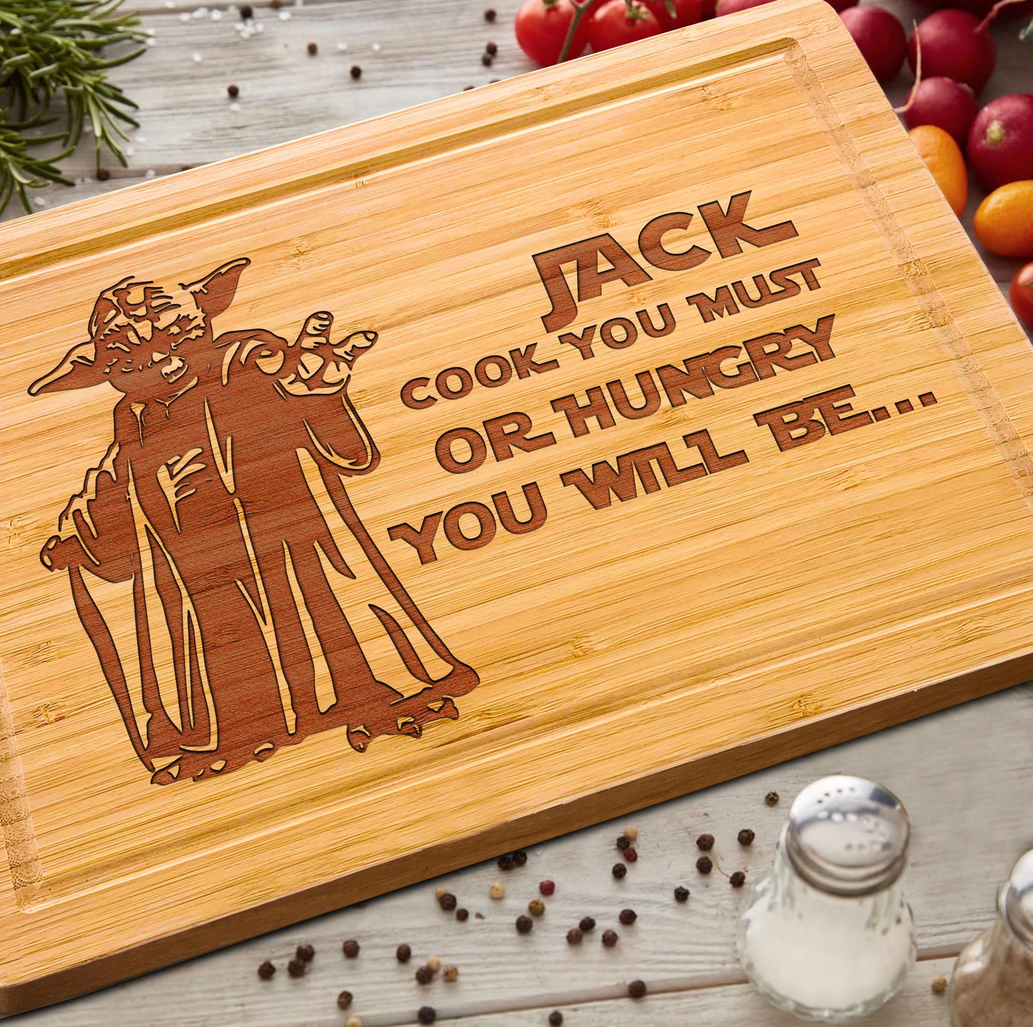 Personalized Fantastic Designed Yoda Cutting Board