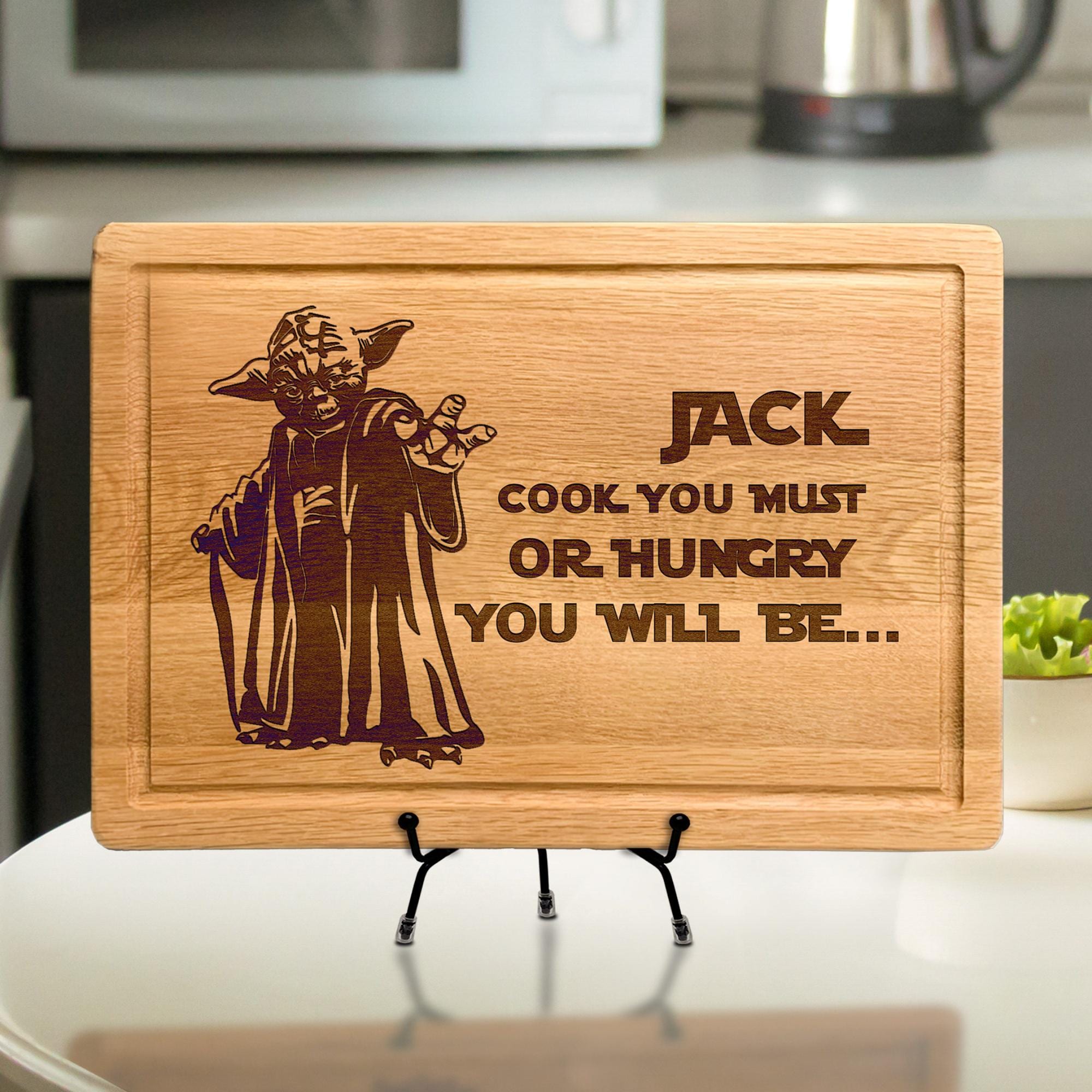 Personalized Fantastic Designed Yoda Cutting Board