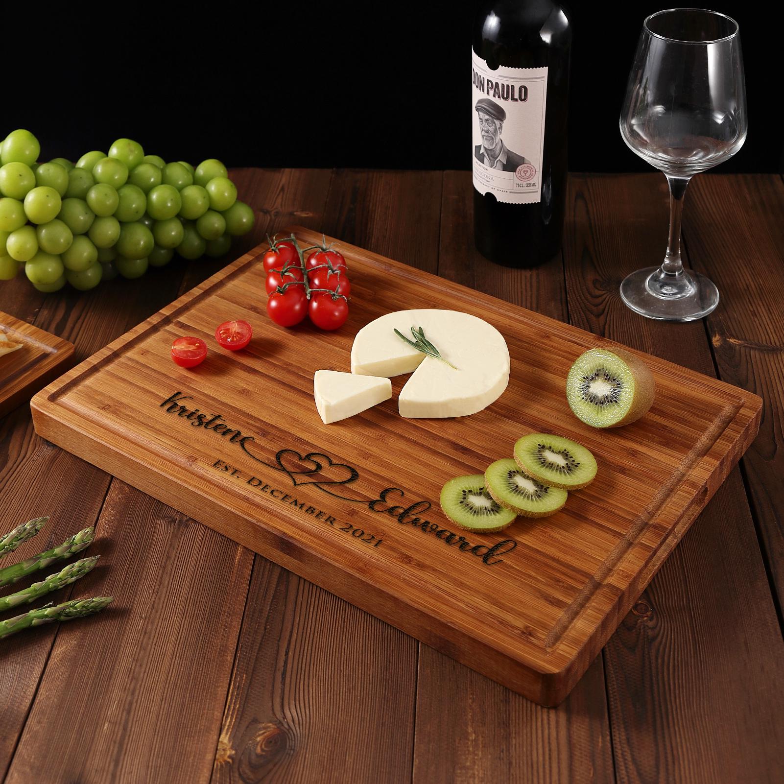 Personalized Cutting Board Wedding Gift