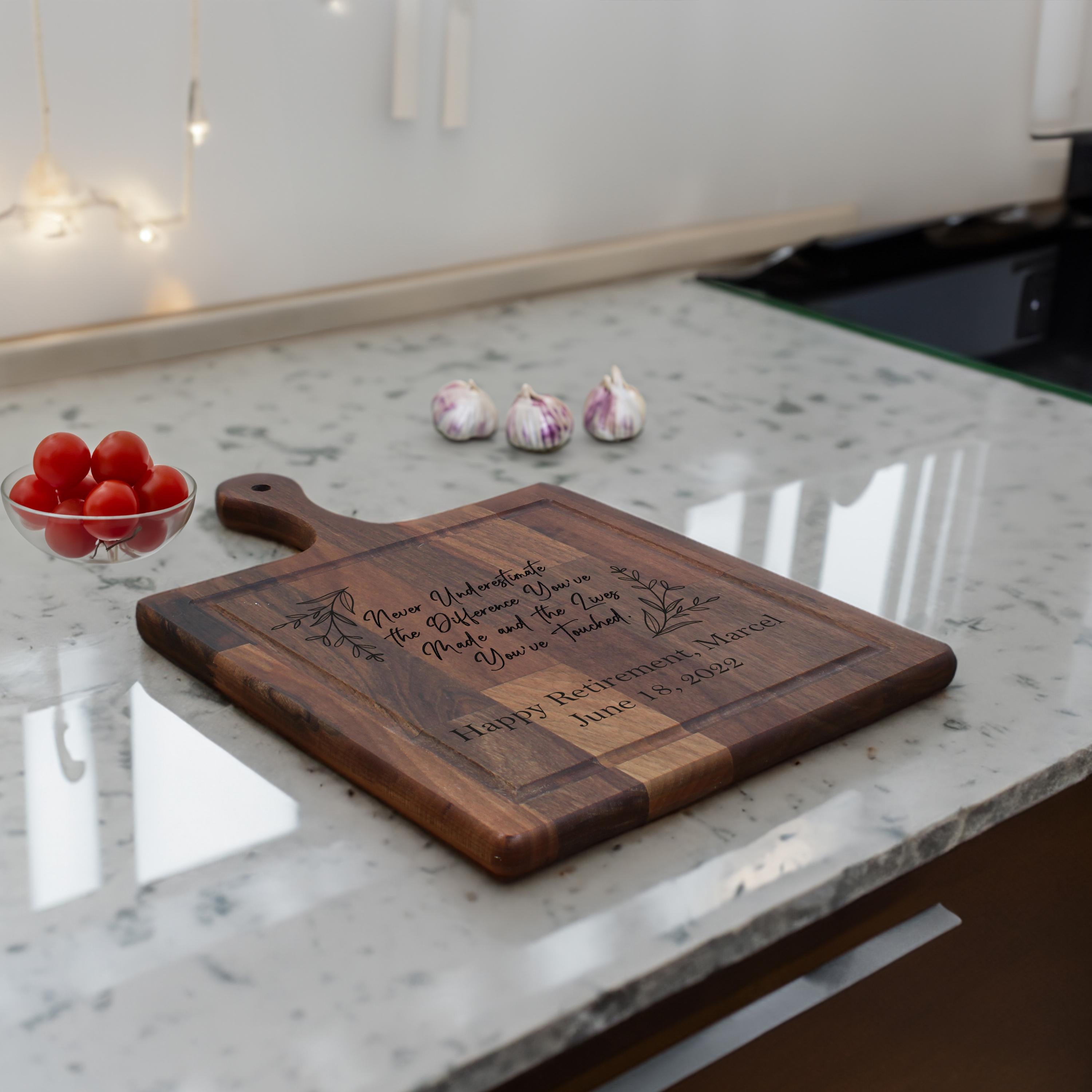 Custom Cutting Board for Kitchen Decor