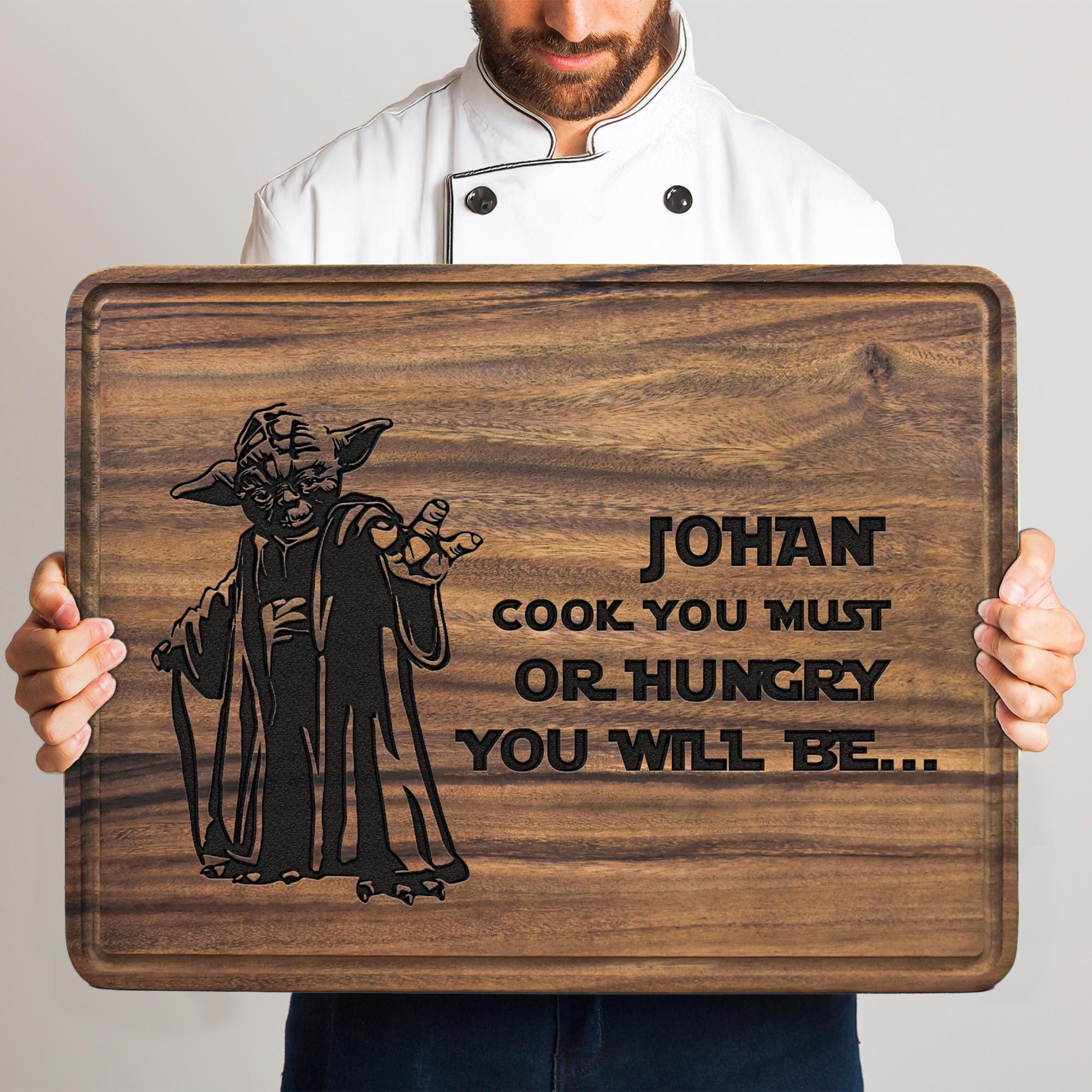 Personalized Fantastic Designed Yoda Cutting Board