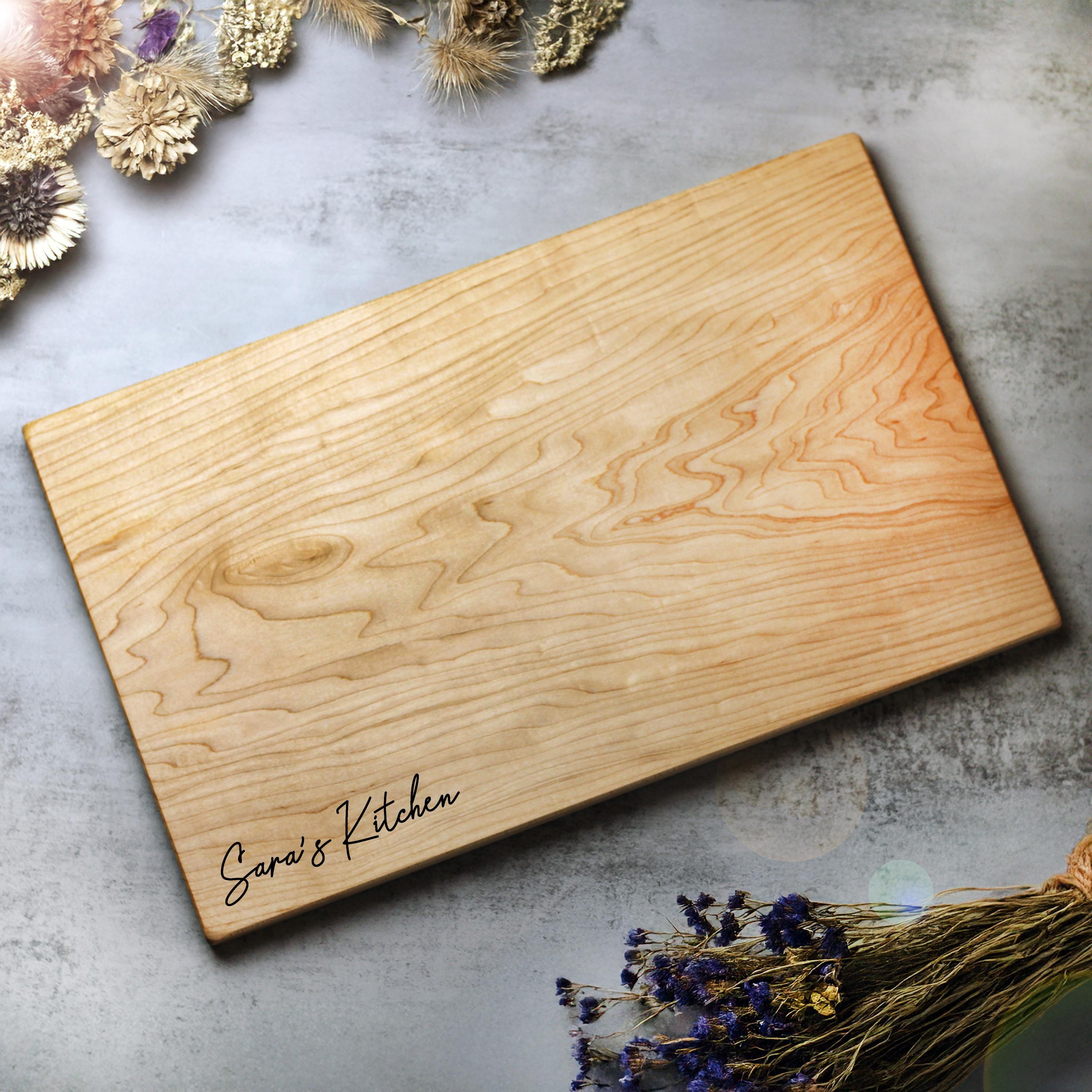 Personalized Wood Charcuterie Board No Glue