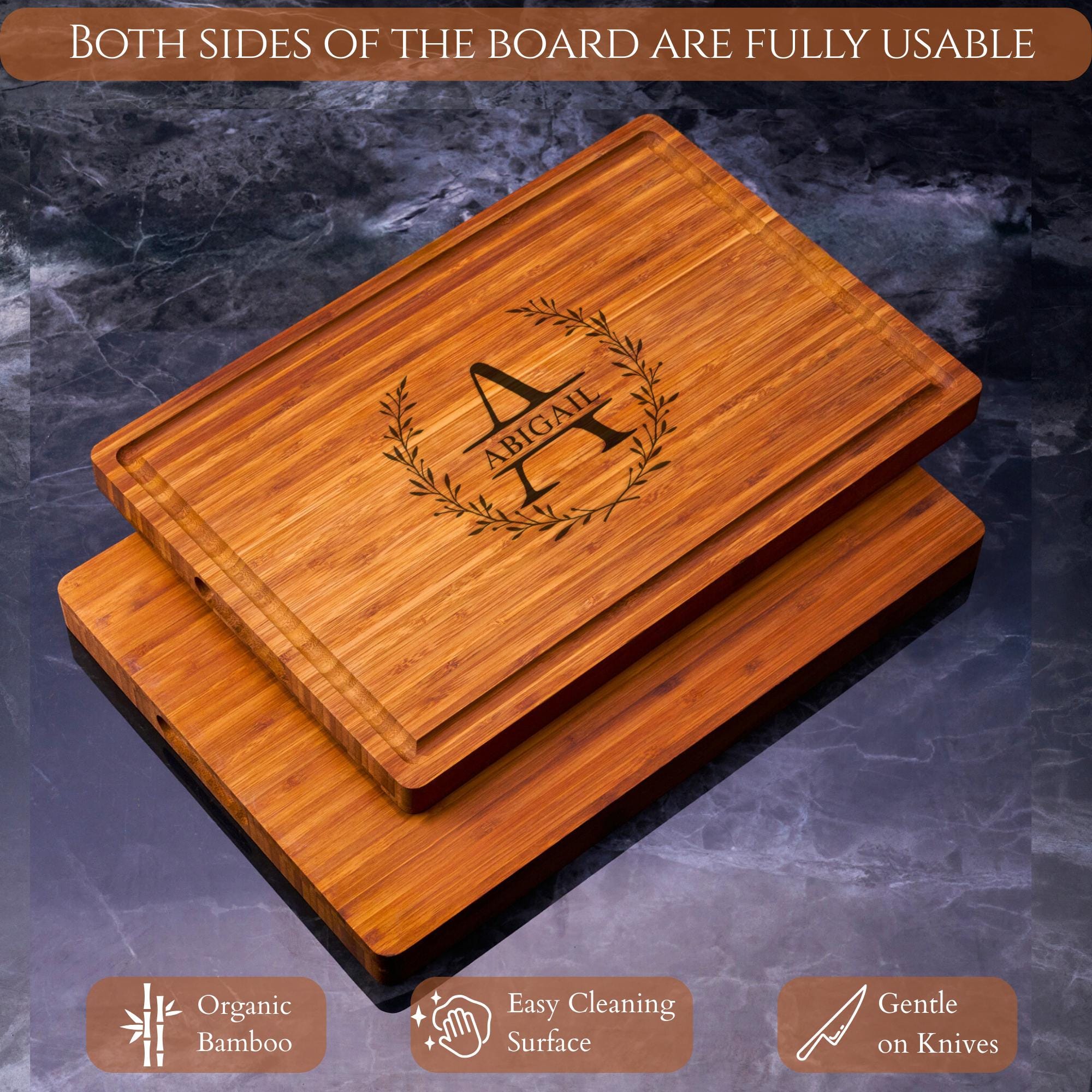 Personalized Cutting Board Engraved Cheese Board