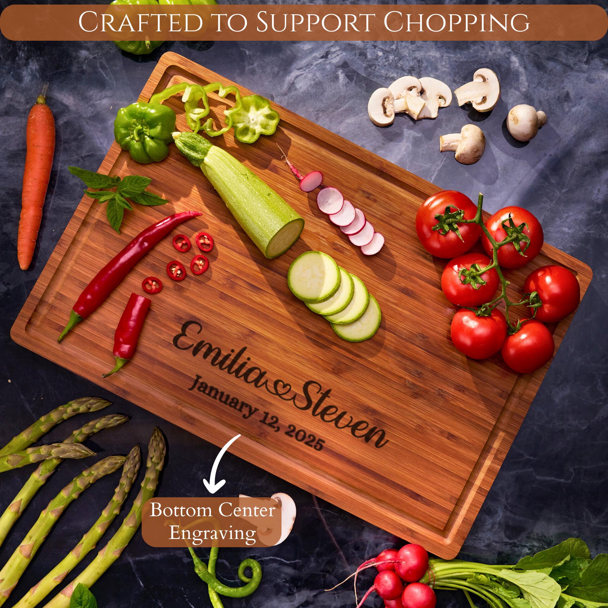 Personalized Cutting Board Engraved Cheese Board