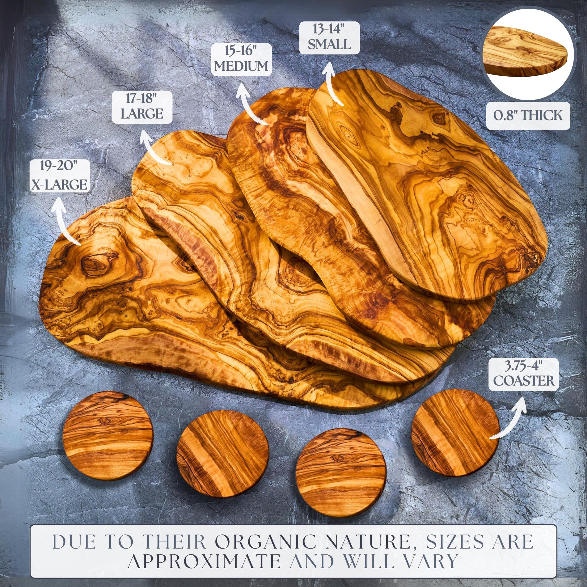 Personalized Charcuterie Board - Olive Wood Cutting Board