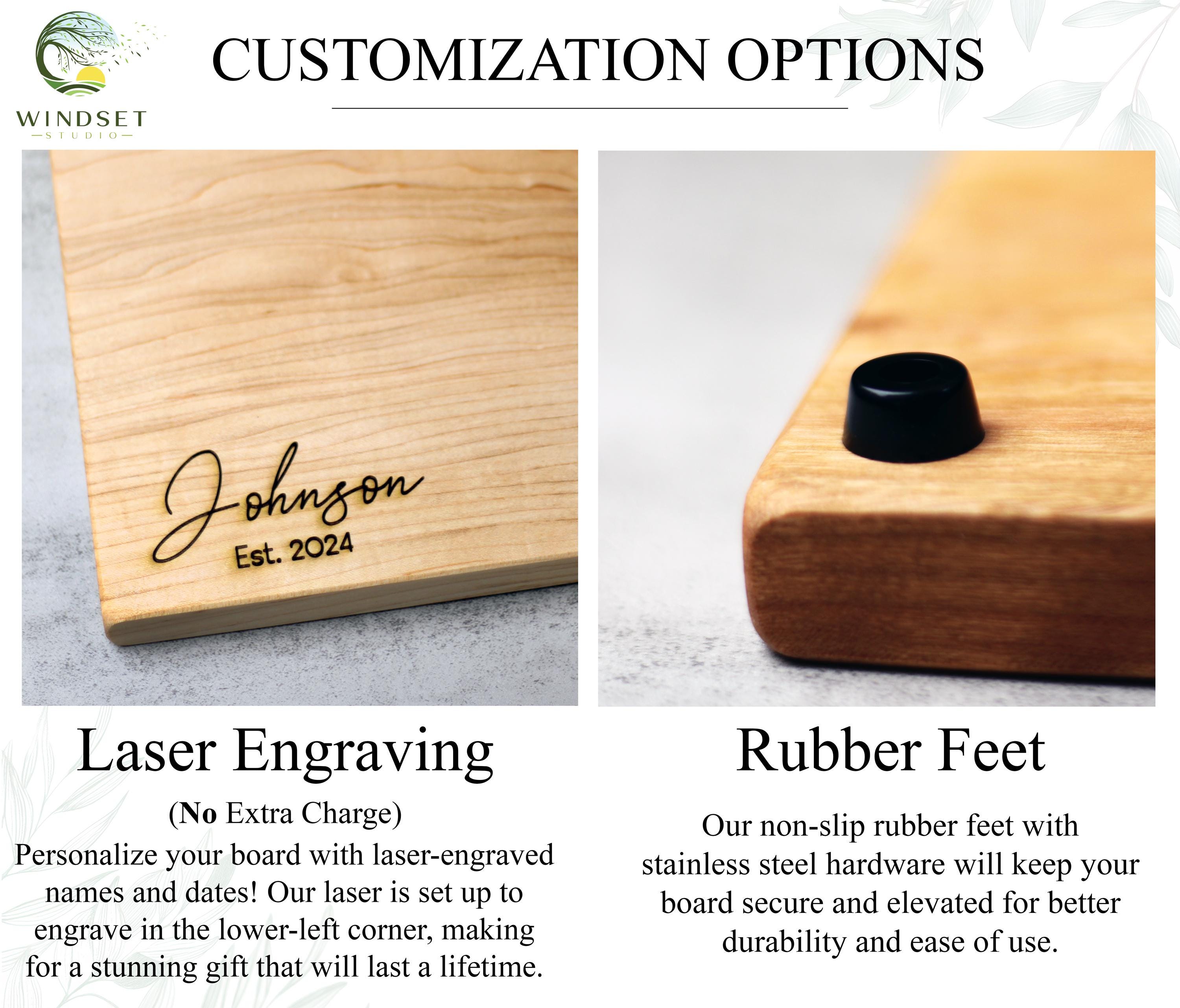 Wood Personalized Charcuterie Board - Wooden Boards
