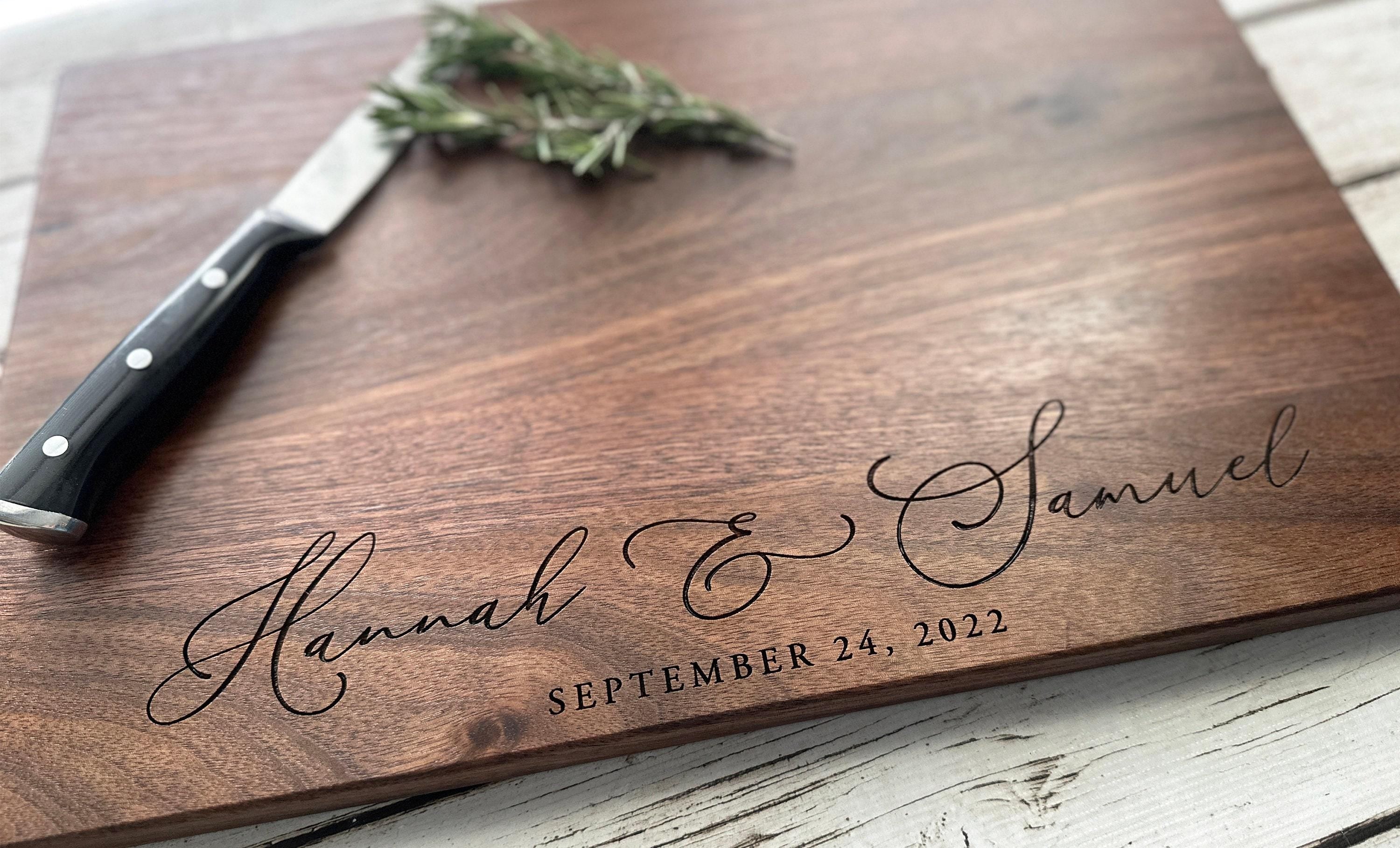 Personalized Cutting Board - Engraved Cutting Board