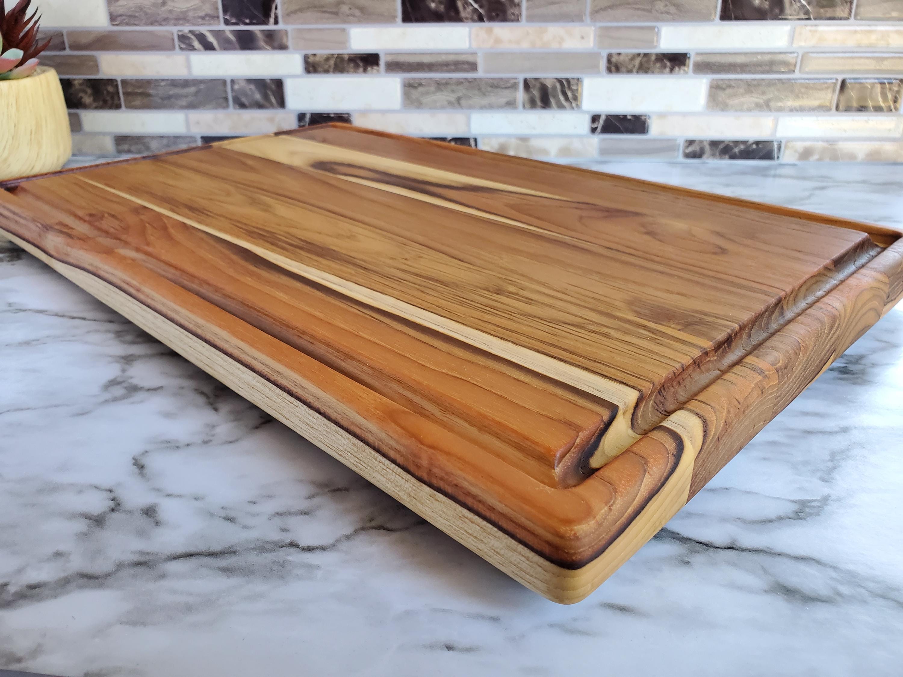 Custom Size Teak Wood Cutting Board