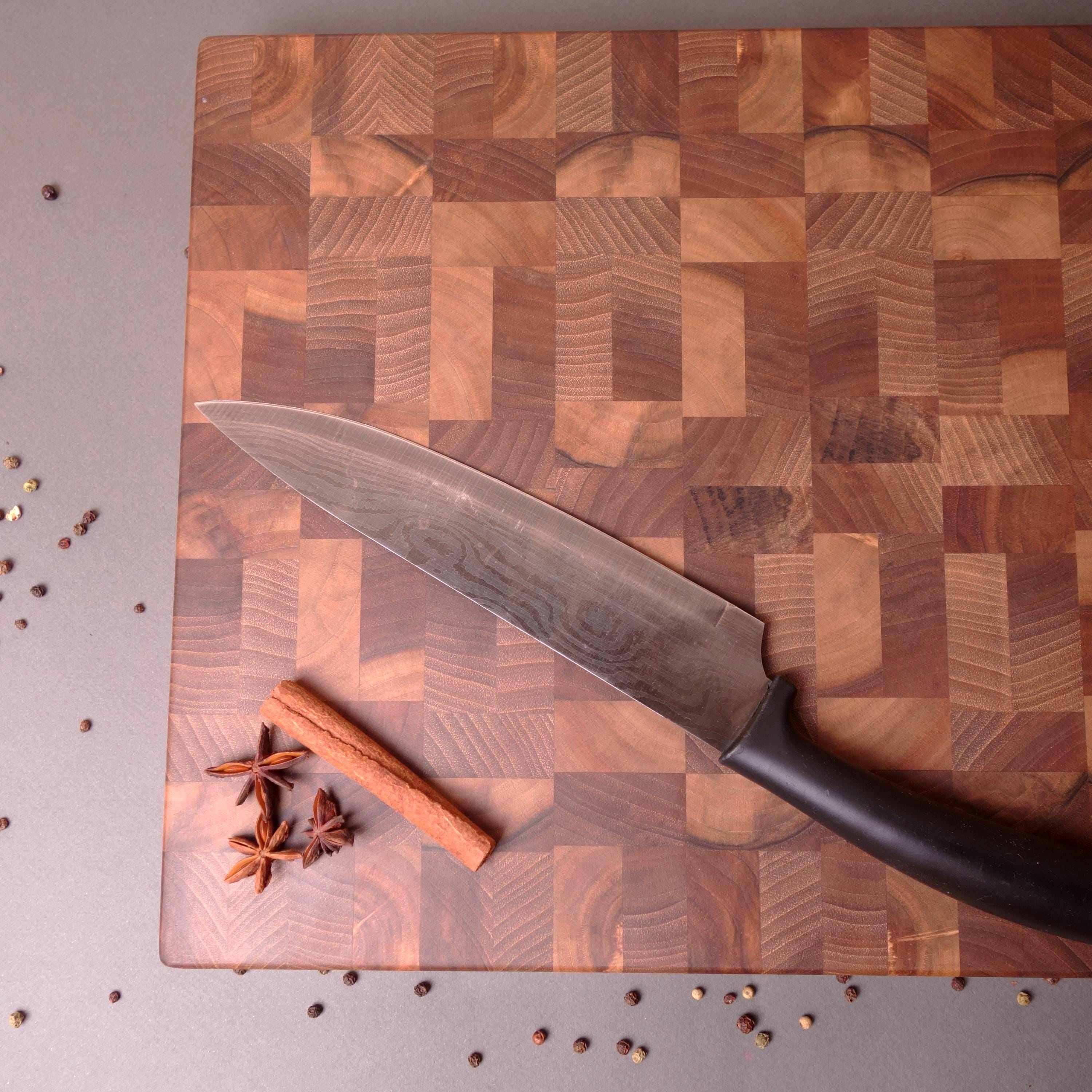 Handmade Reversible Walnut End Grain Cutting Board