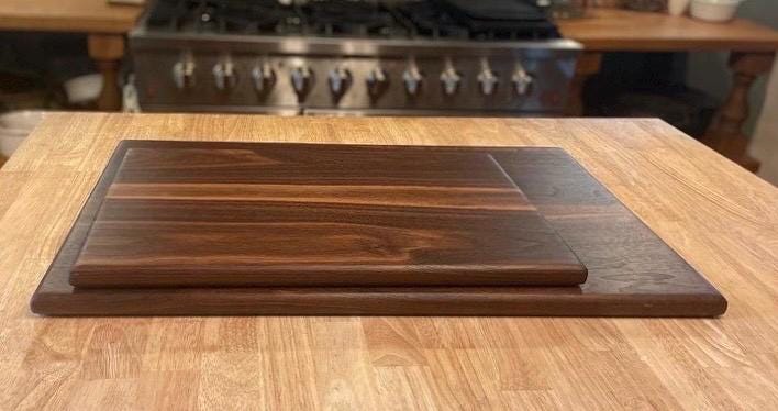 Extra Large Walnut Cutting or Serving Board