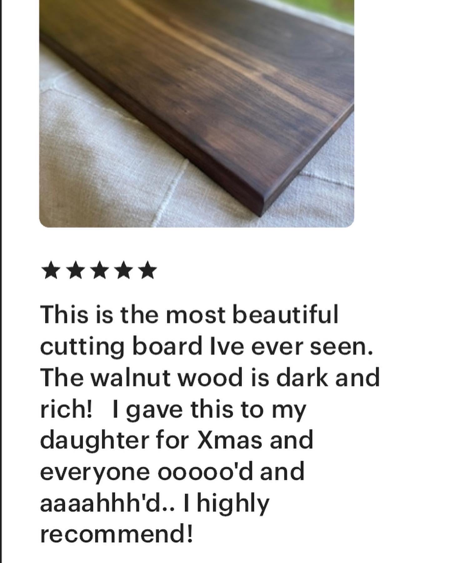 Extra Large Walnut Cutting or Serving Board