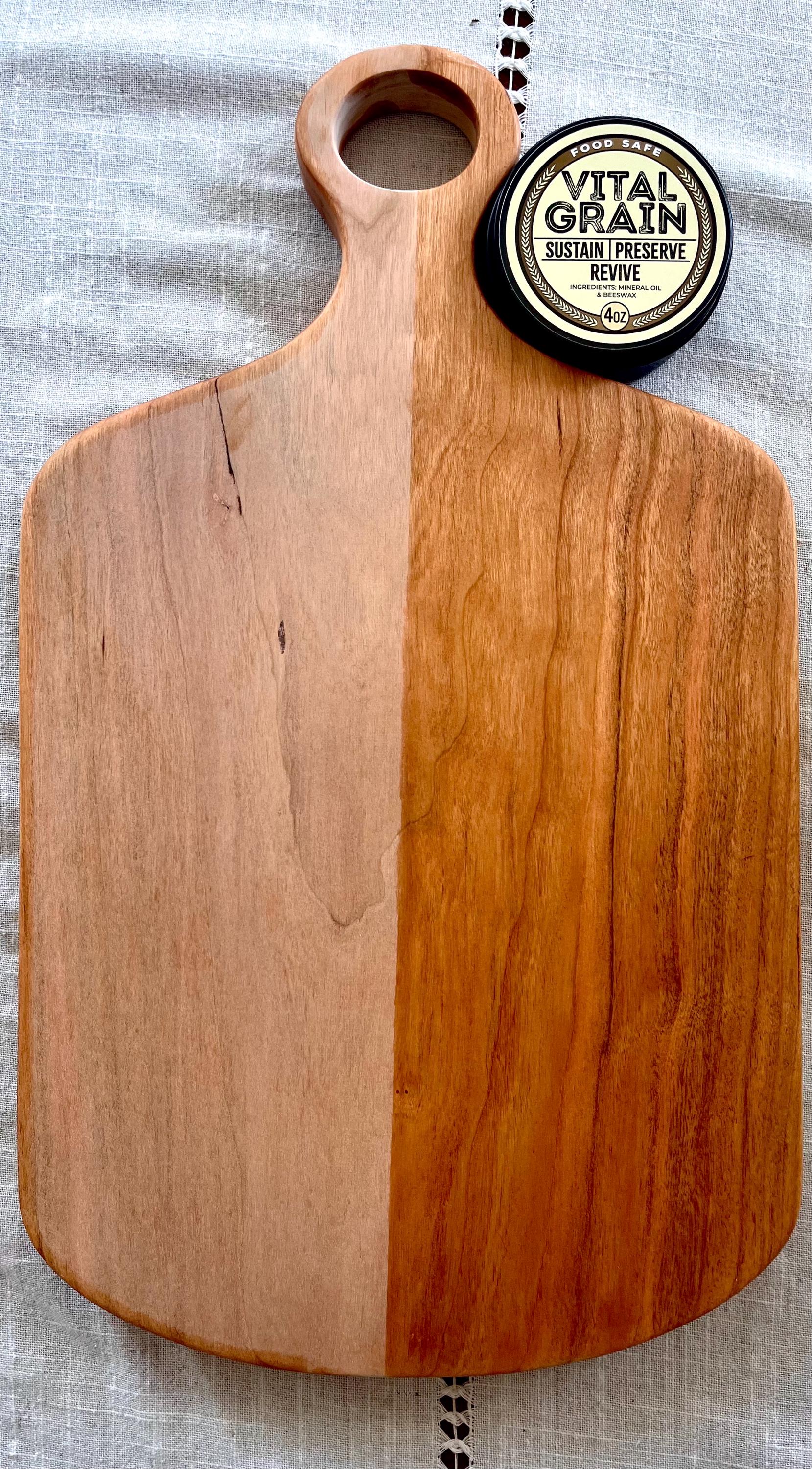 Handcrafted Large Cutting Board – Choose Walnut