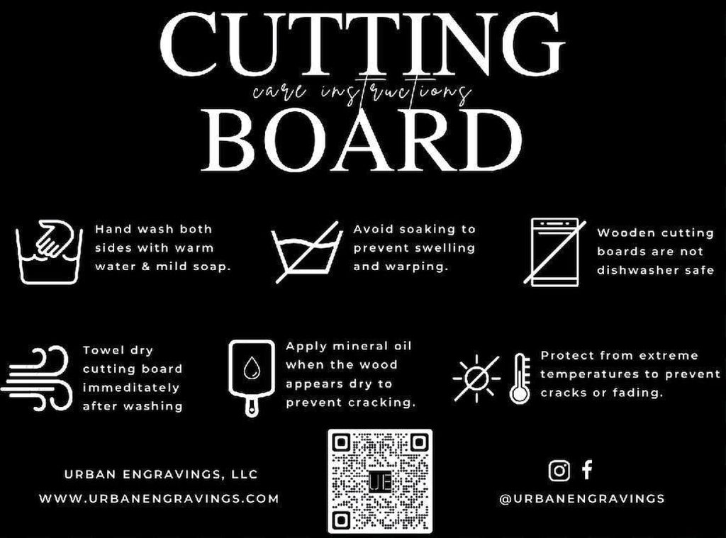 Wood Cutting Board, Personalized Cutting Board