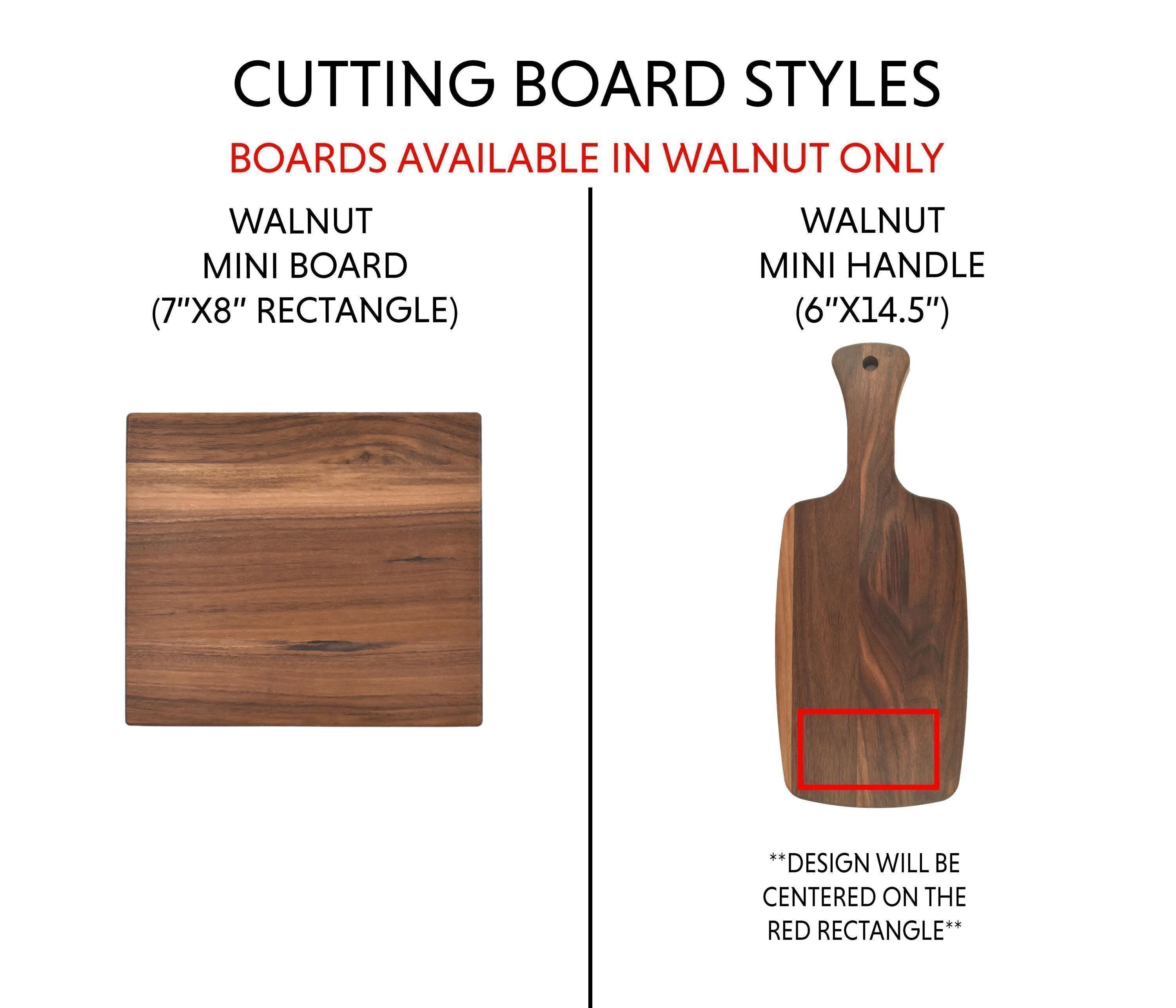 Wood Cutting Board - Personalized Cutting Board